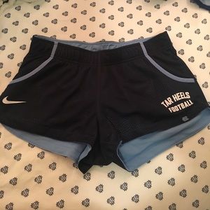 UNC mesh Nike shorts size Small